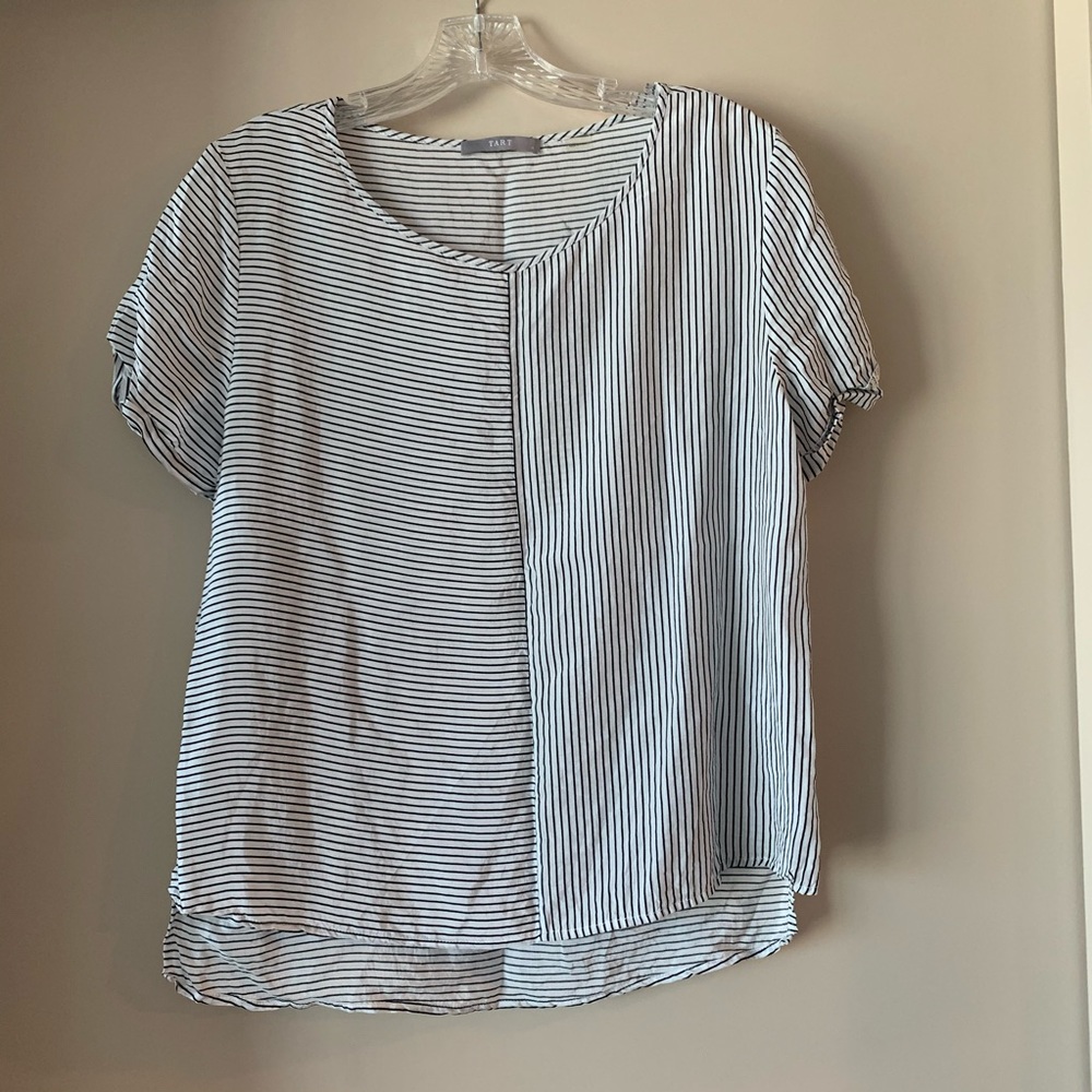 TART stripe Top NWOT